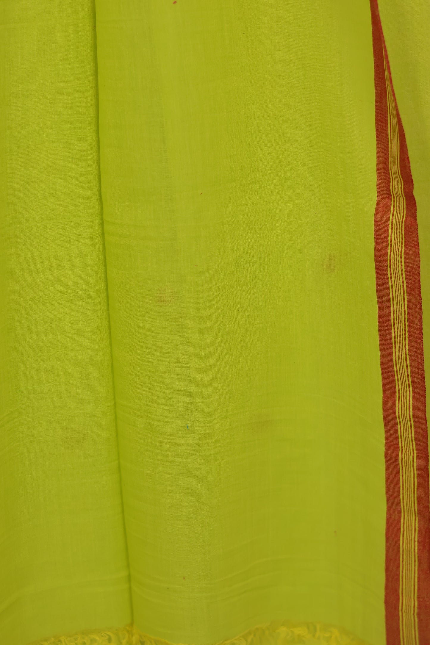Malai Cotton Saree with Butta Weaving | Looms & Tassels