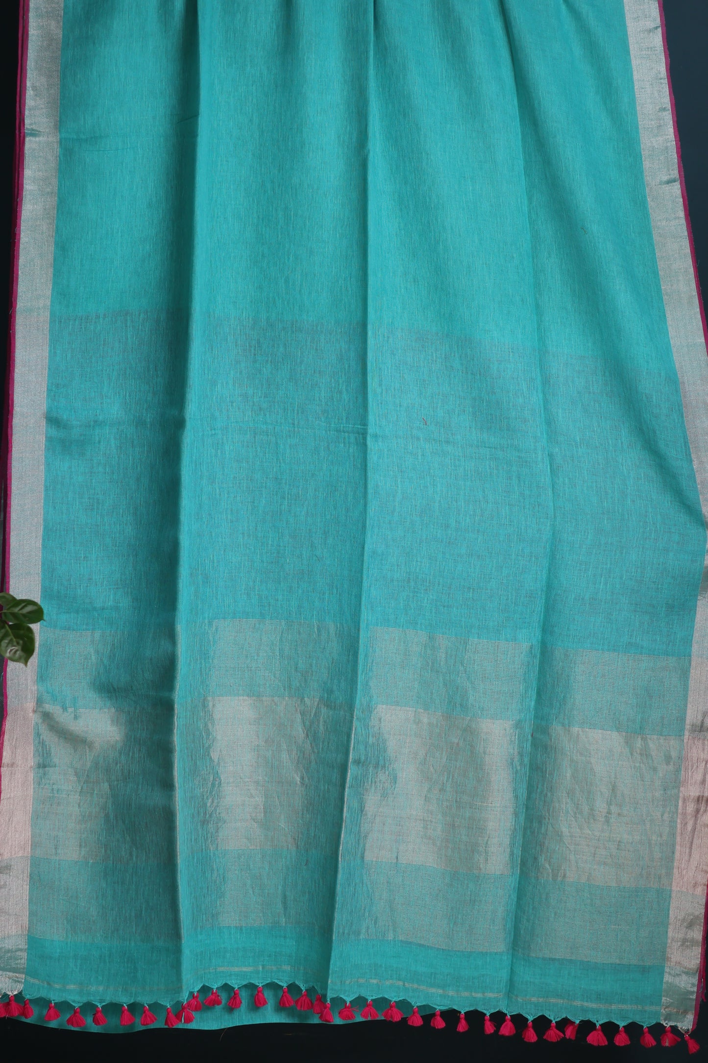 Pure Handwoven Linen Saree