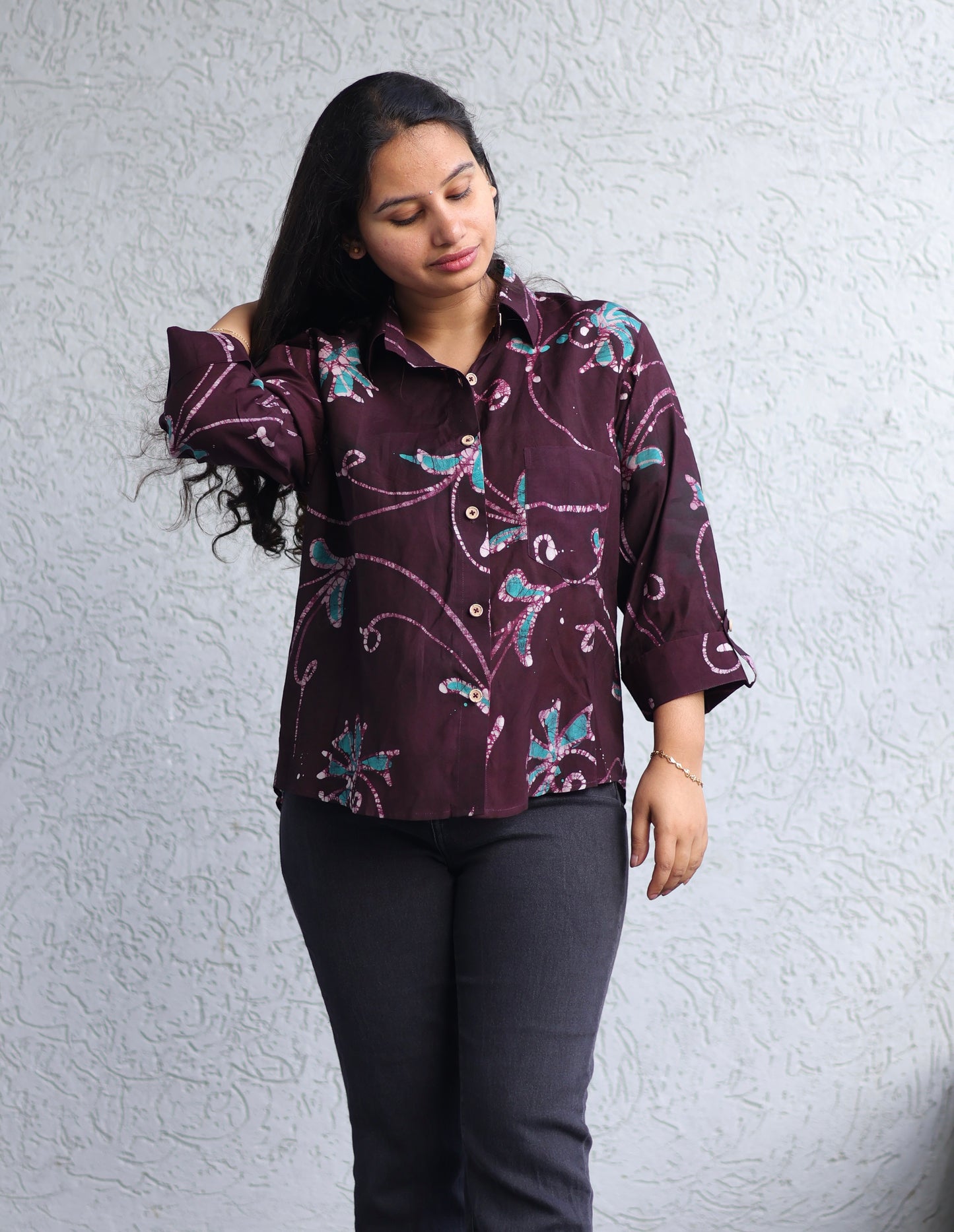 Batik print shirts