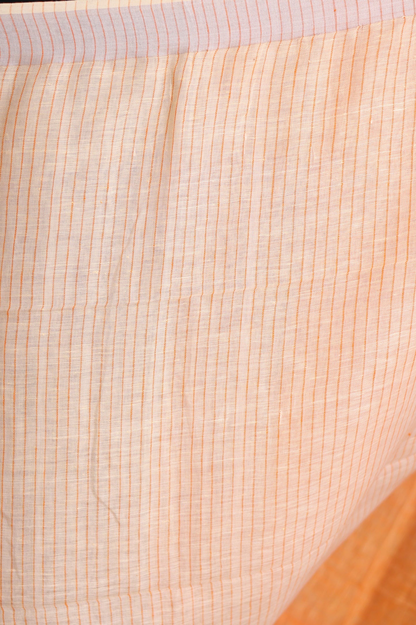 Pure Handwoven Linen Saree