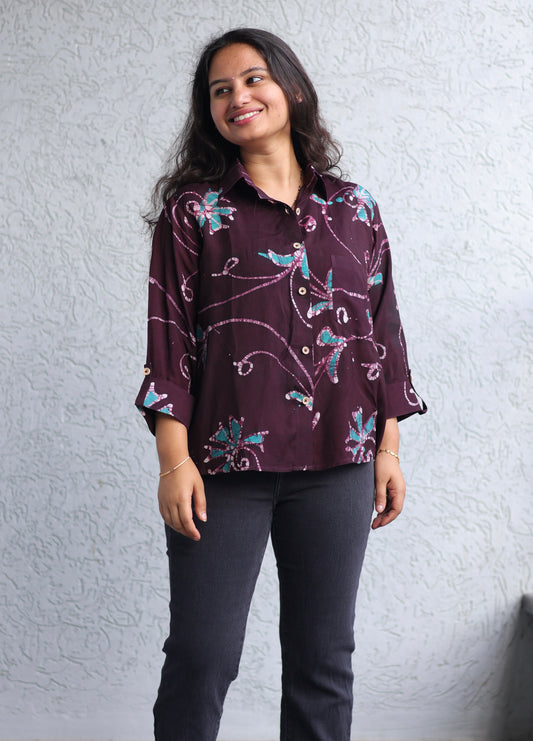 Batik print shirts