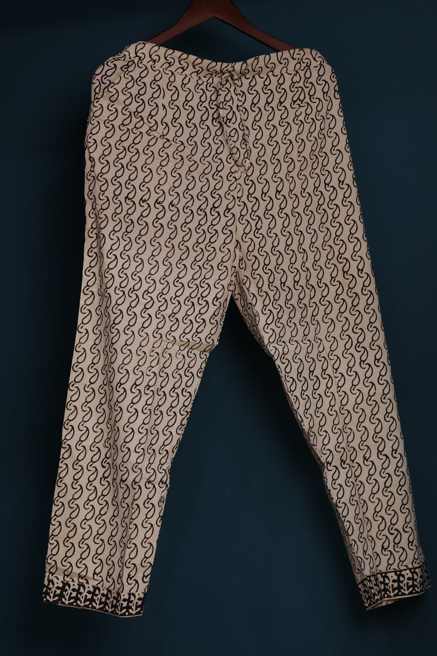 Handblock printed kota 3 piece suit (stitched)