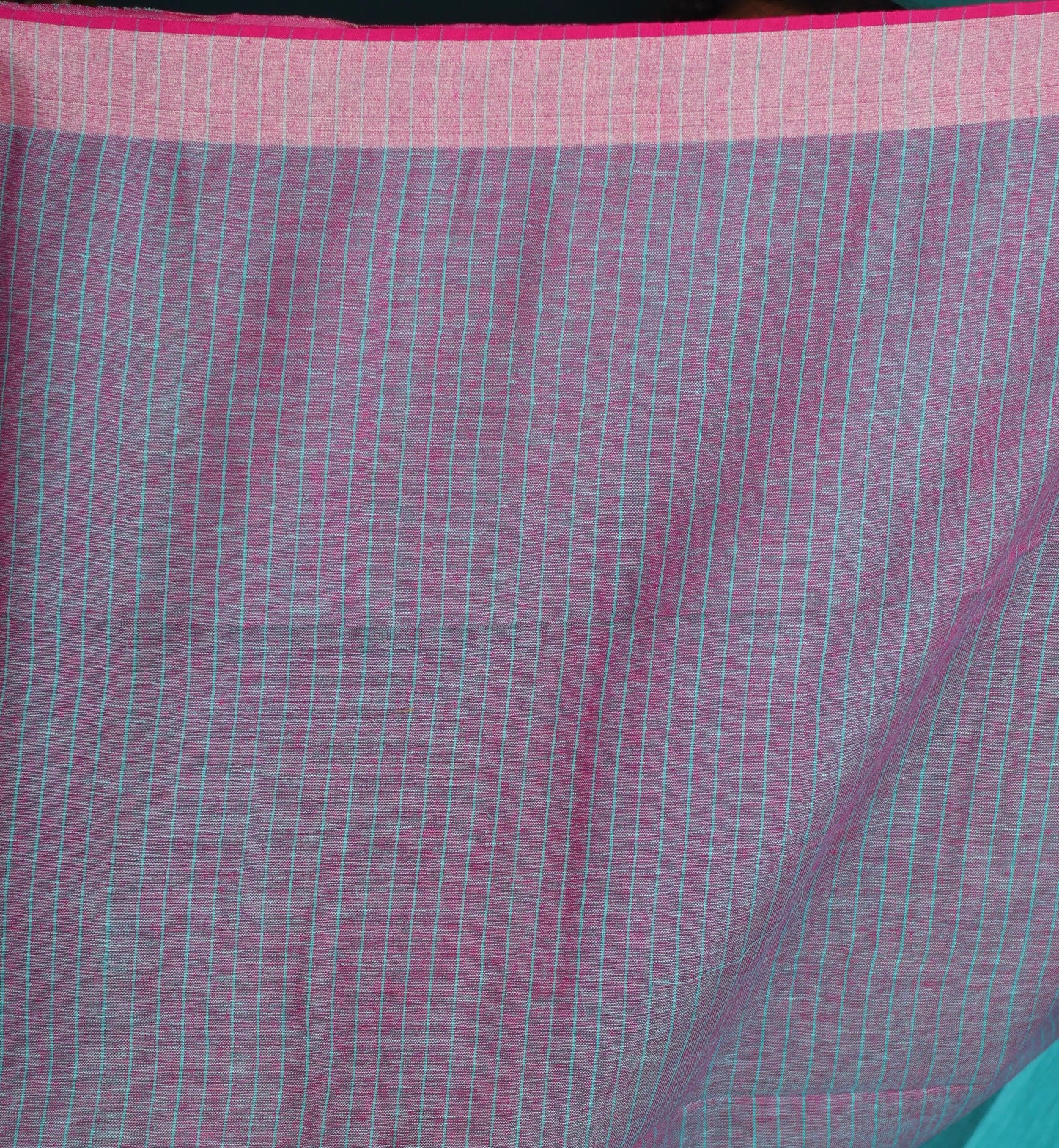 Pure Handwoven Linen Saree