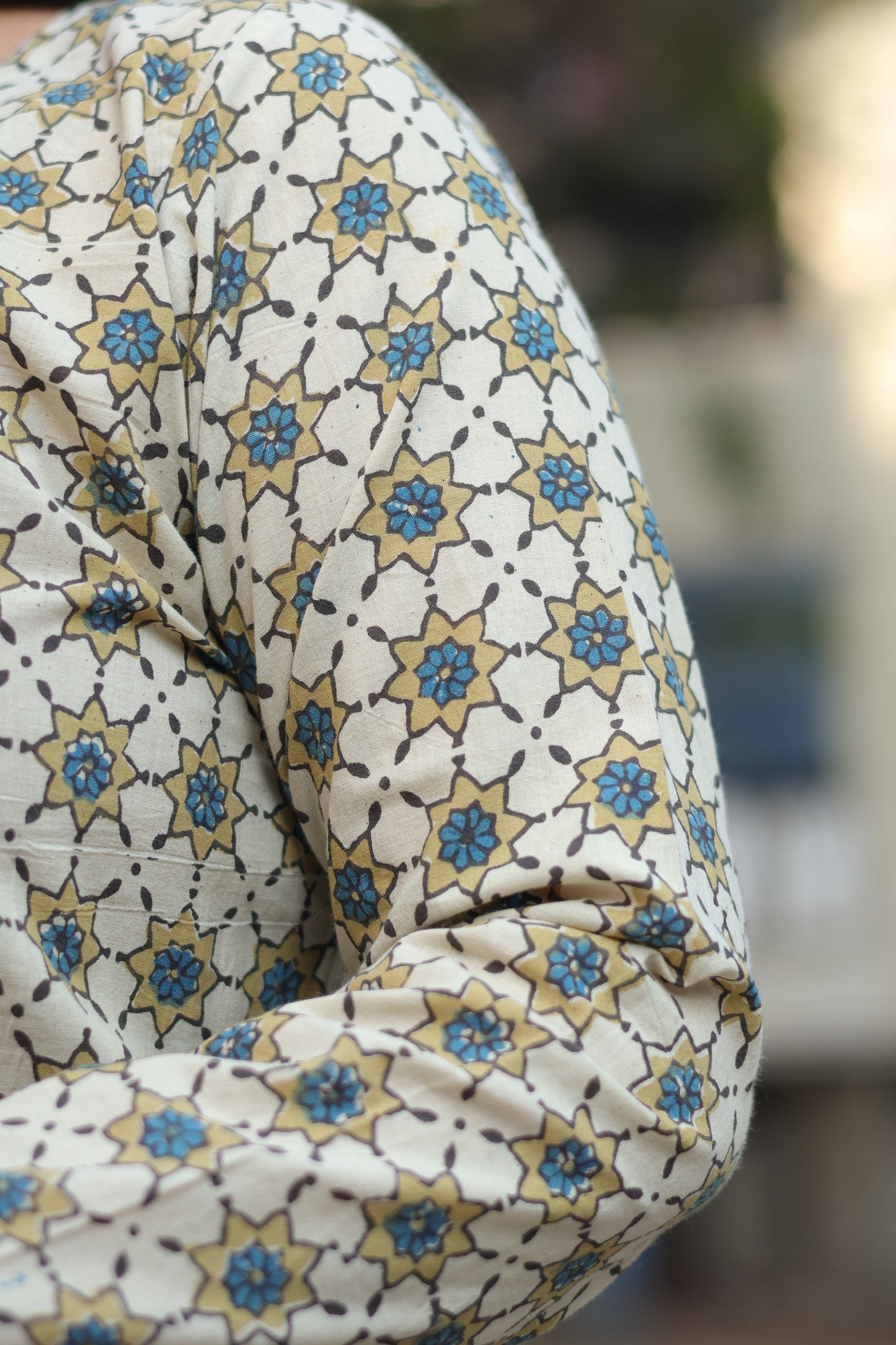 Ajrakh Hand Block Printed short top