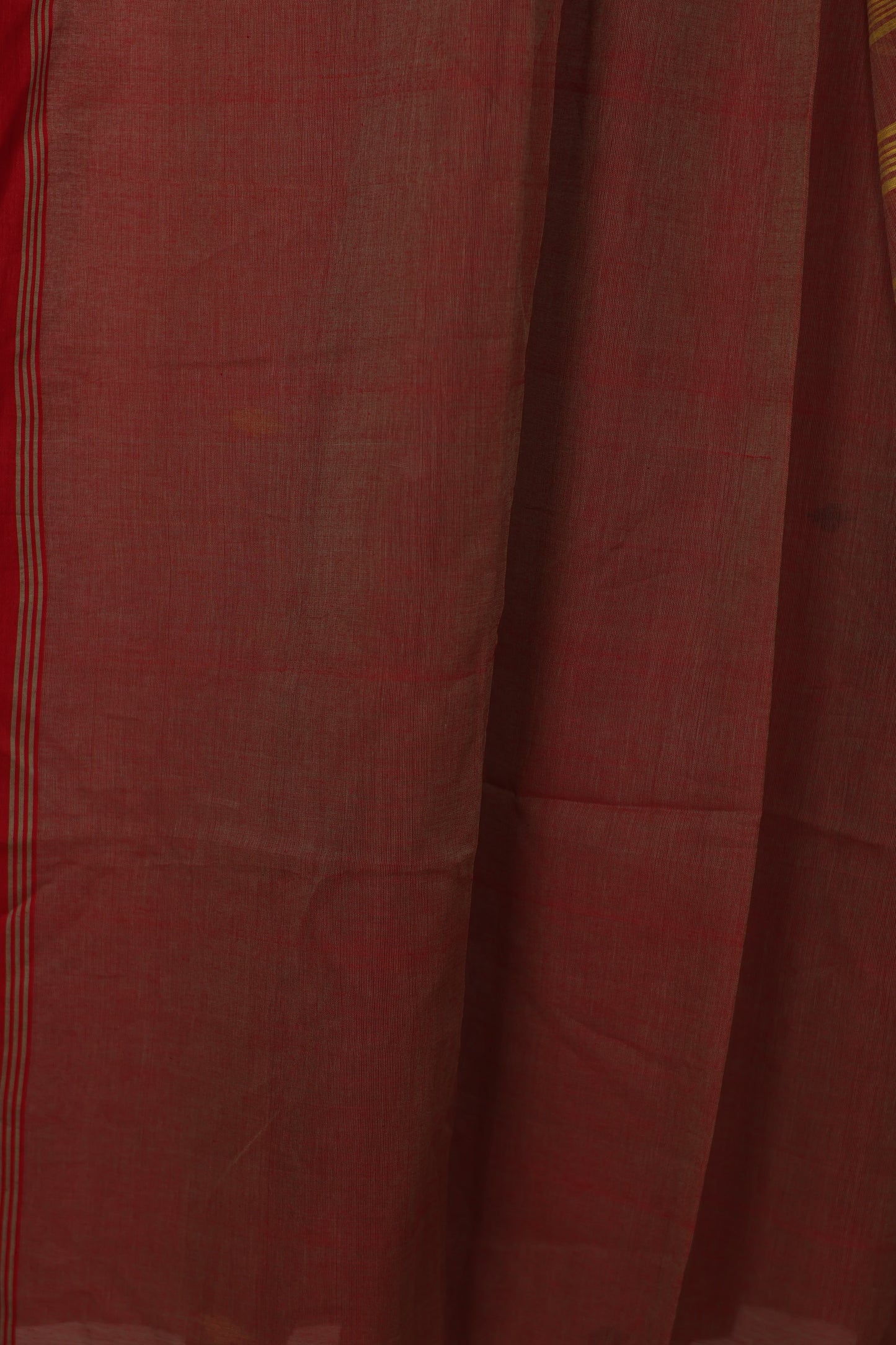 Dual Shade Pure Handwoven Jamdhani Malai Cotton Saree