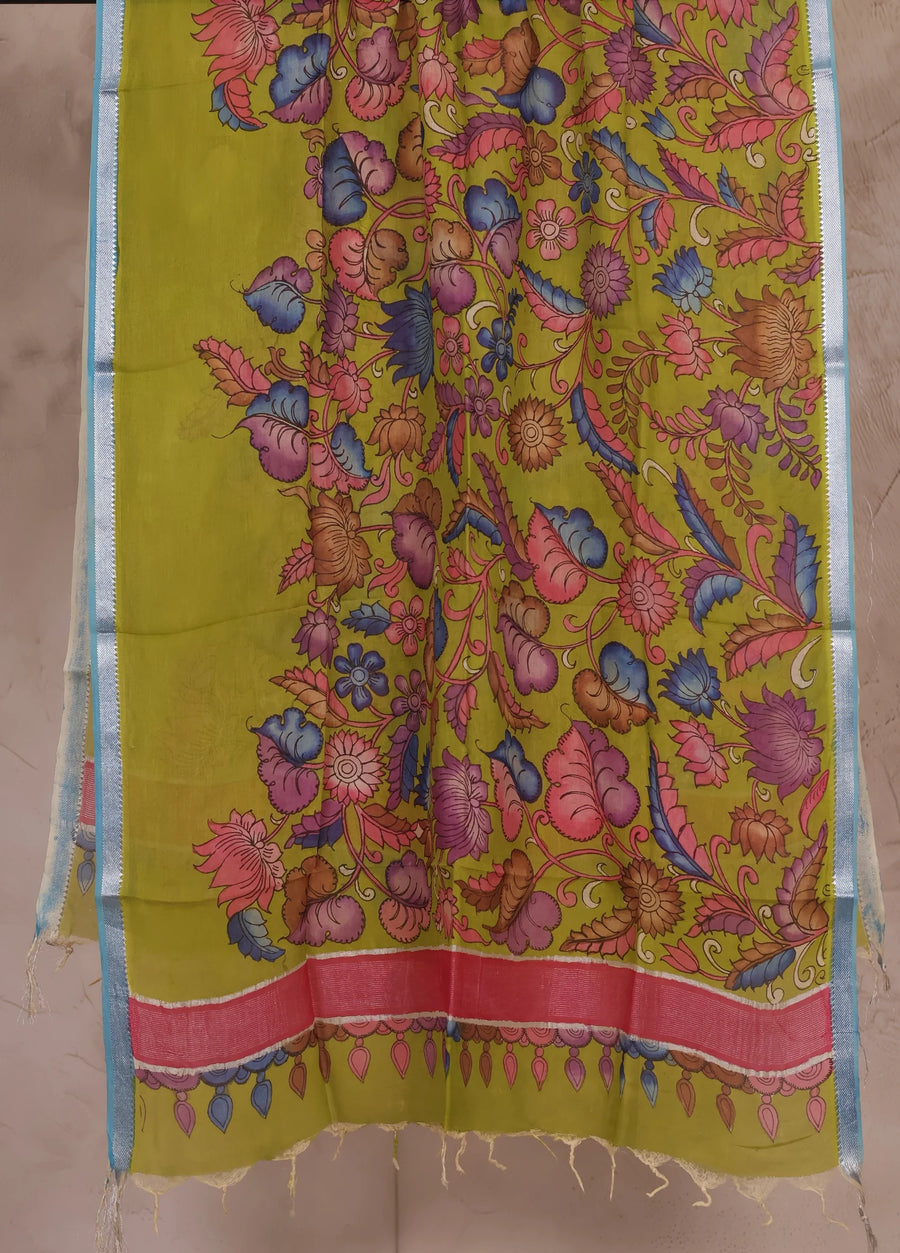 Kalamkari Dupattas & Ajrakh Stoles - Handcrafted Elegance from India