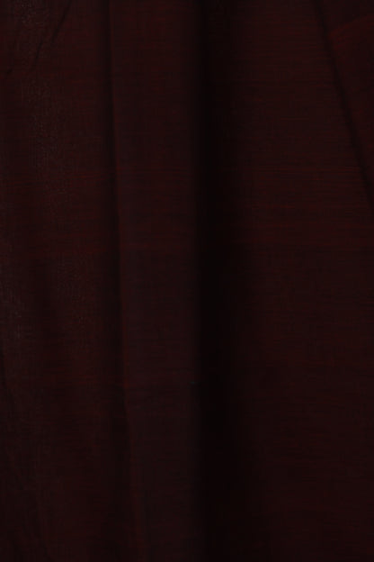 Pure Handwoven Malai Cotton Saree with Butta Weaving