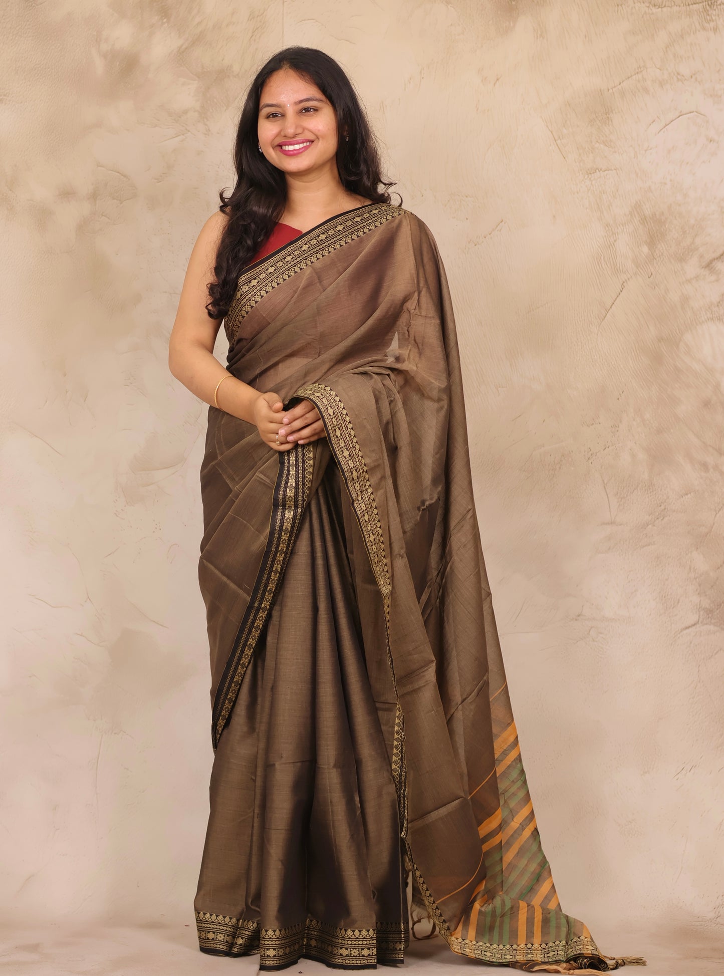 Narayanpet Cotton Saree | Looms & Tassels