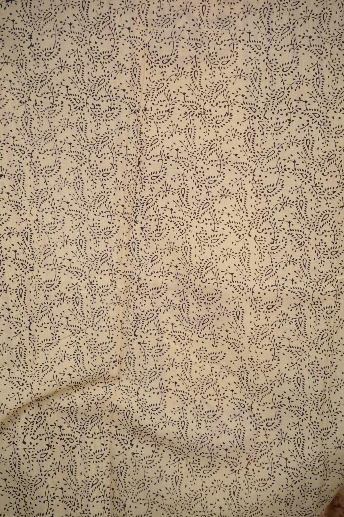 Bagru Handblock printed MulMul cotton saree | Looms & Tassels