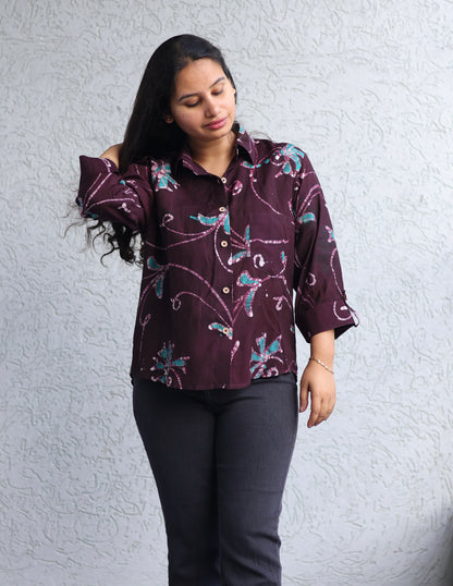 Batik print shirts