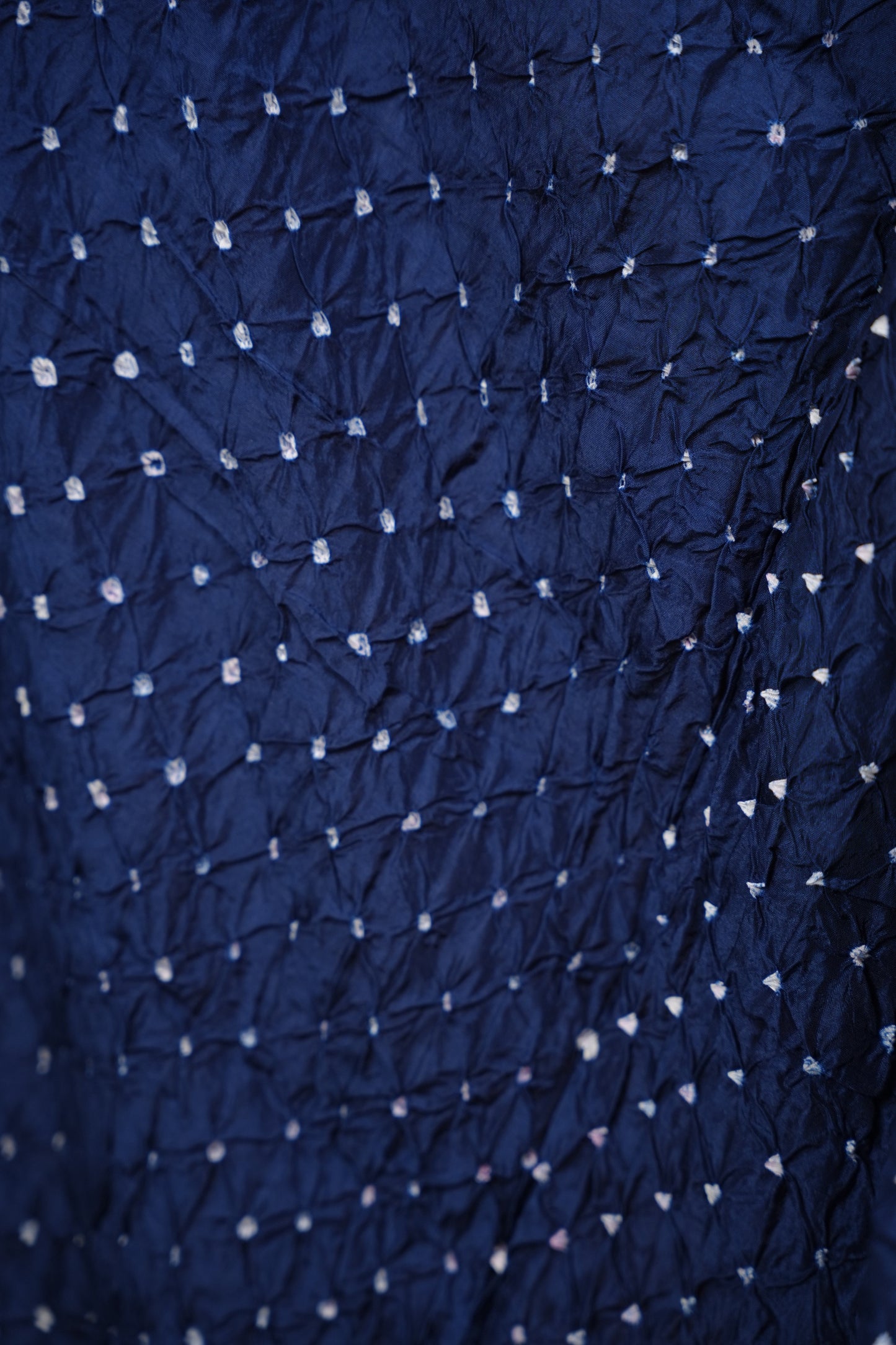 Cyan Blue Handcrafted Bandhani Paithani Dola Silk Saree | Looms & Tassels