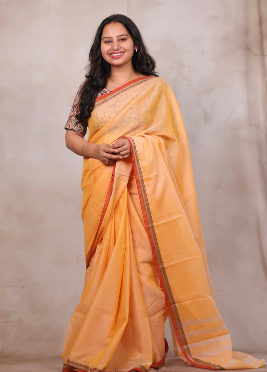 Narayanpet Cotton Saree | Looms & Tassels