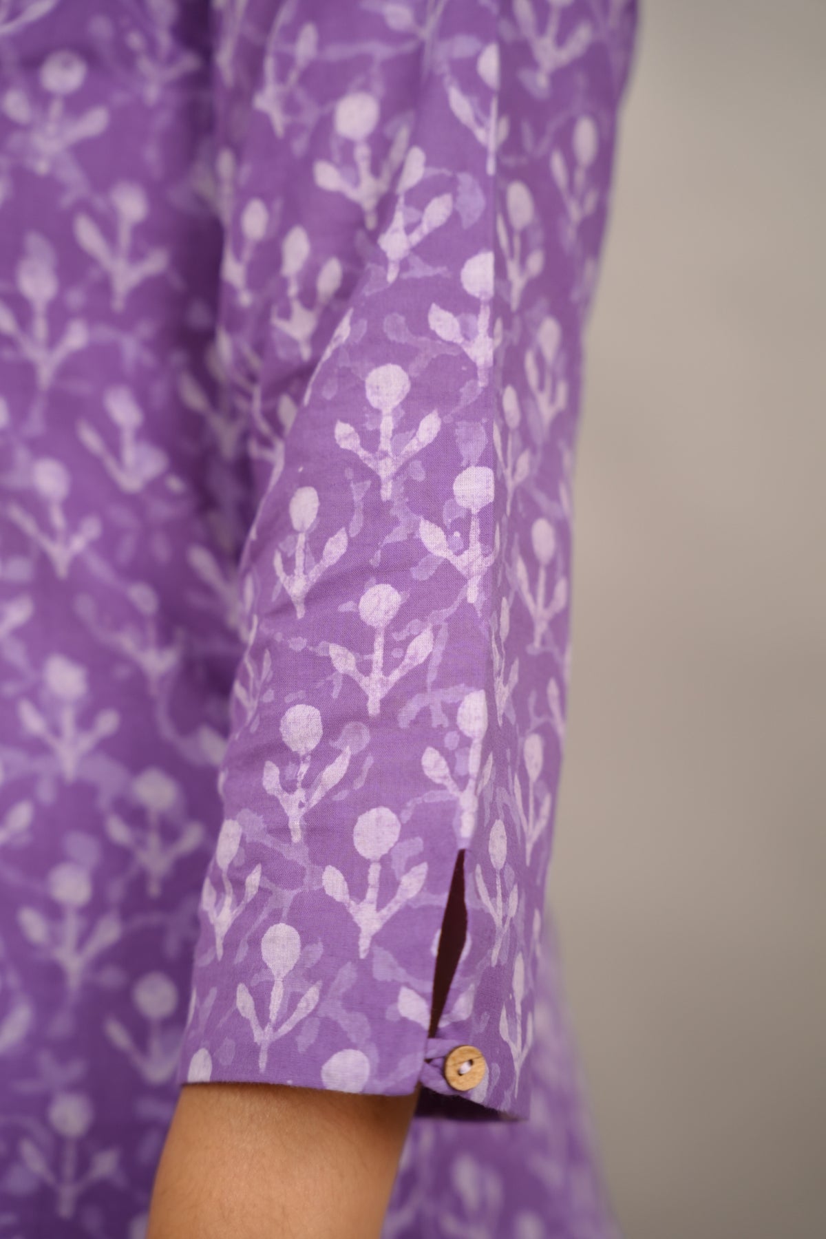 Lavender Pure Mul Cotton Co-ord Set (Set of 2) | Looms & Tassels