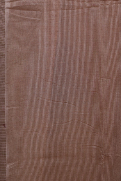 Checks Pure Handwoven Jamdhani butta Malai Cotton Saree