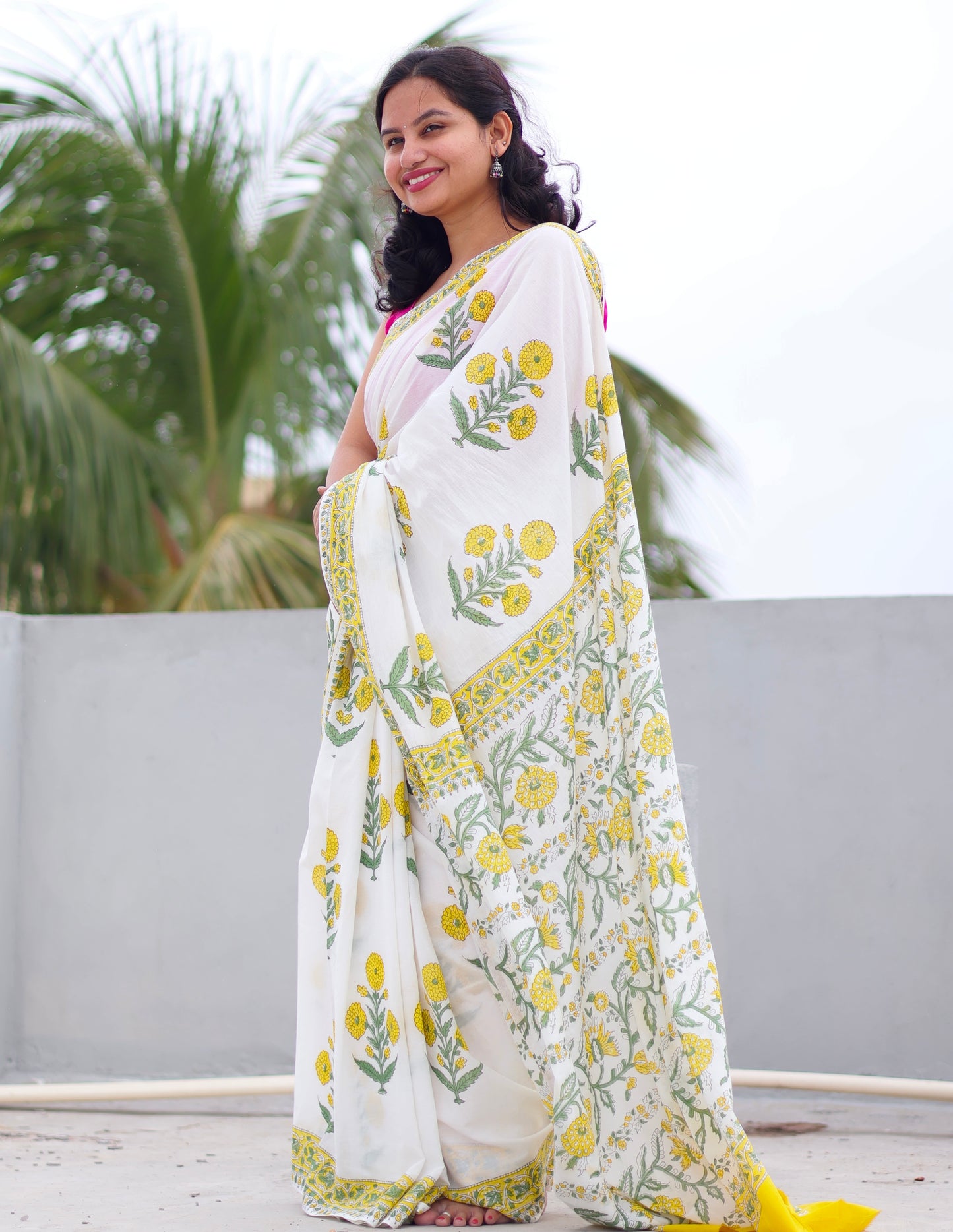 Mulmul Cotton Saree