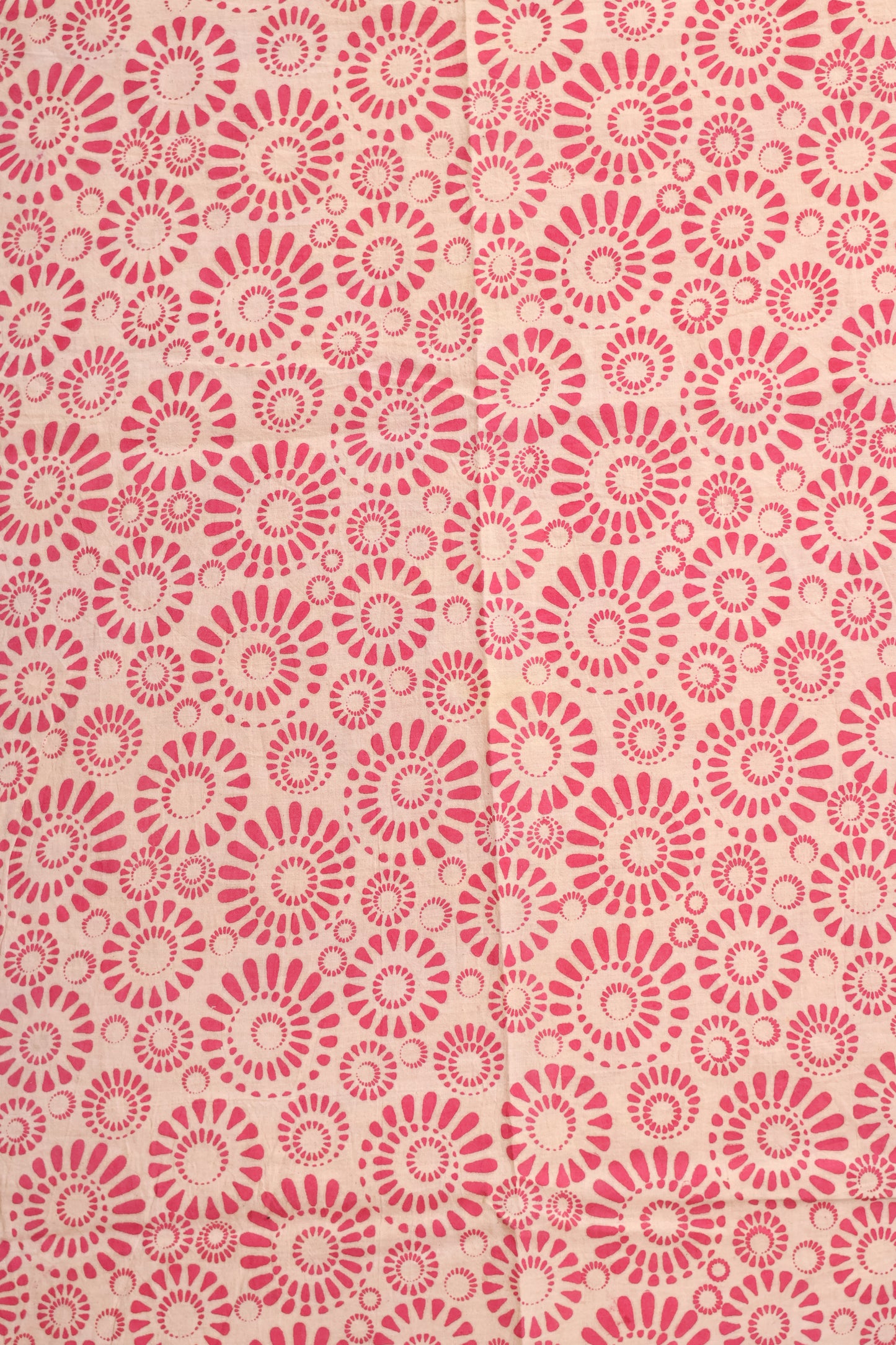 Pink Kalamkari Cotton Saree