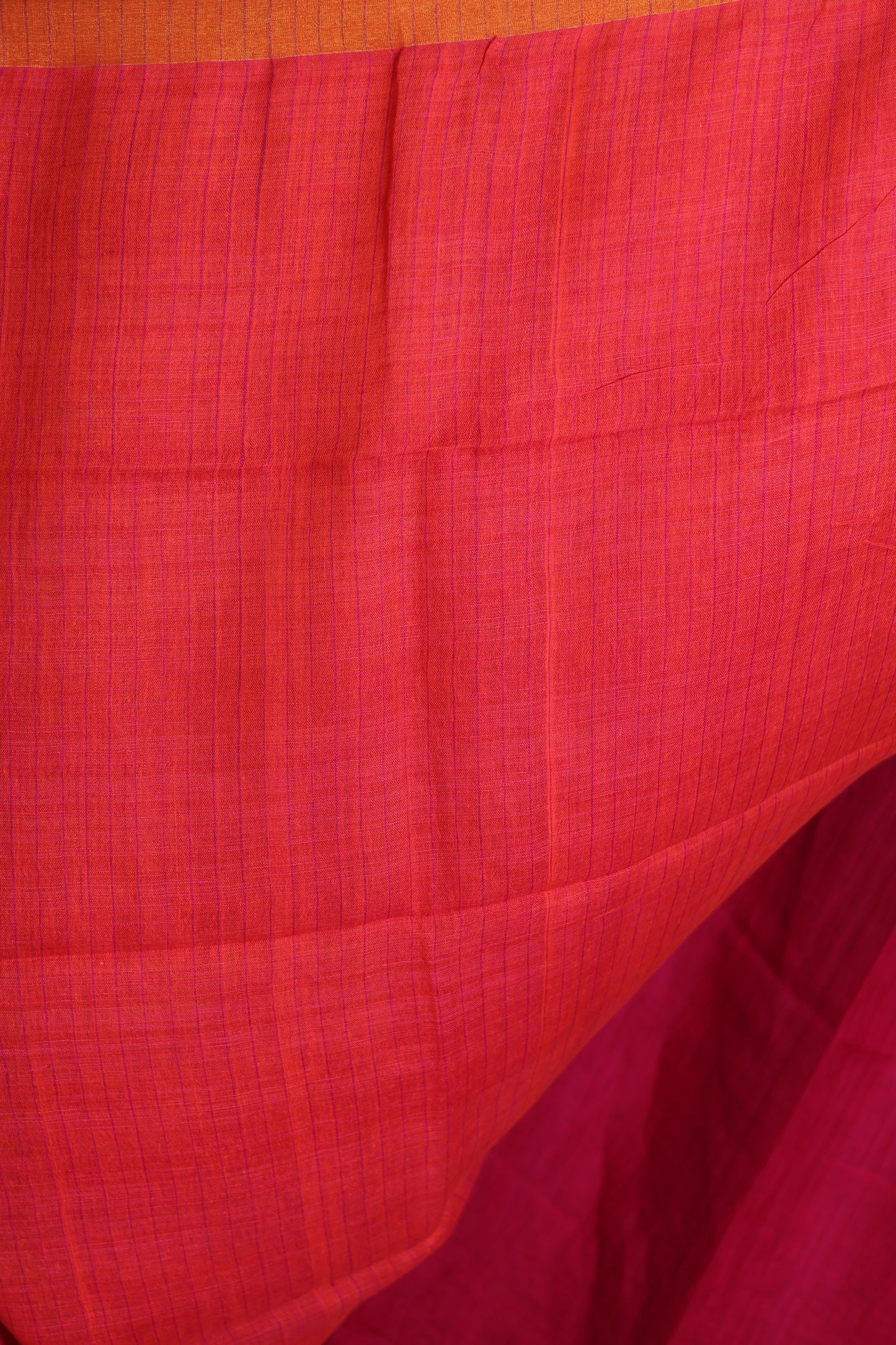 Pure Handwoven Linen Saree