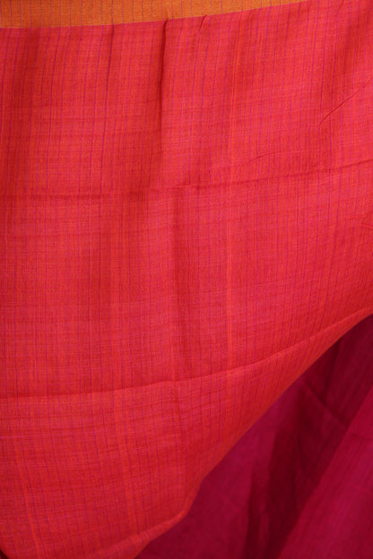 Pure Handwoven Linen Saree
