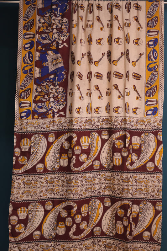 Kalamkari Cotton Saree
