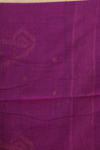 Pure Handwoven Jamdhani Malai Cotton Saree