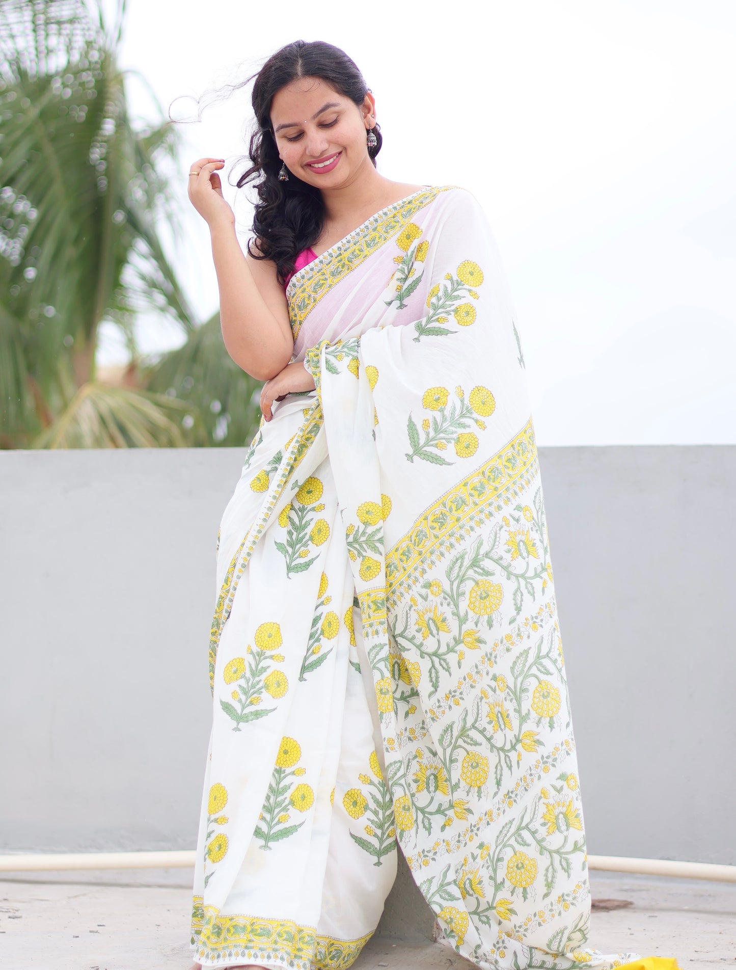 Mulmul Cotton Saree