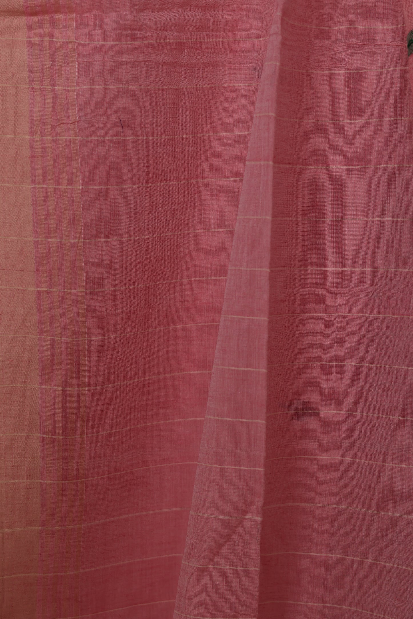 Pink Pure Handwoven Jamdhani Malai Cotton Saree