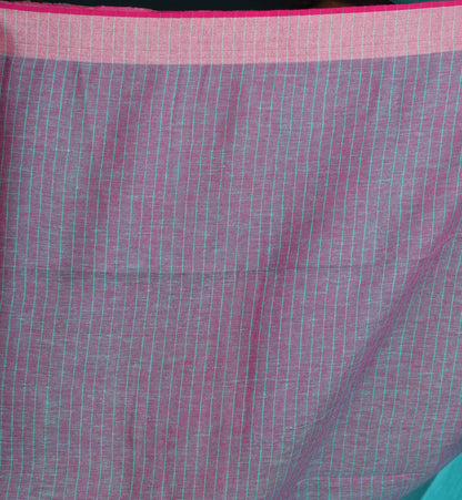 Pure Handwoven Linen Saree