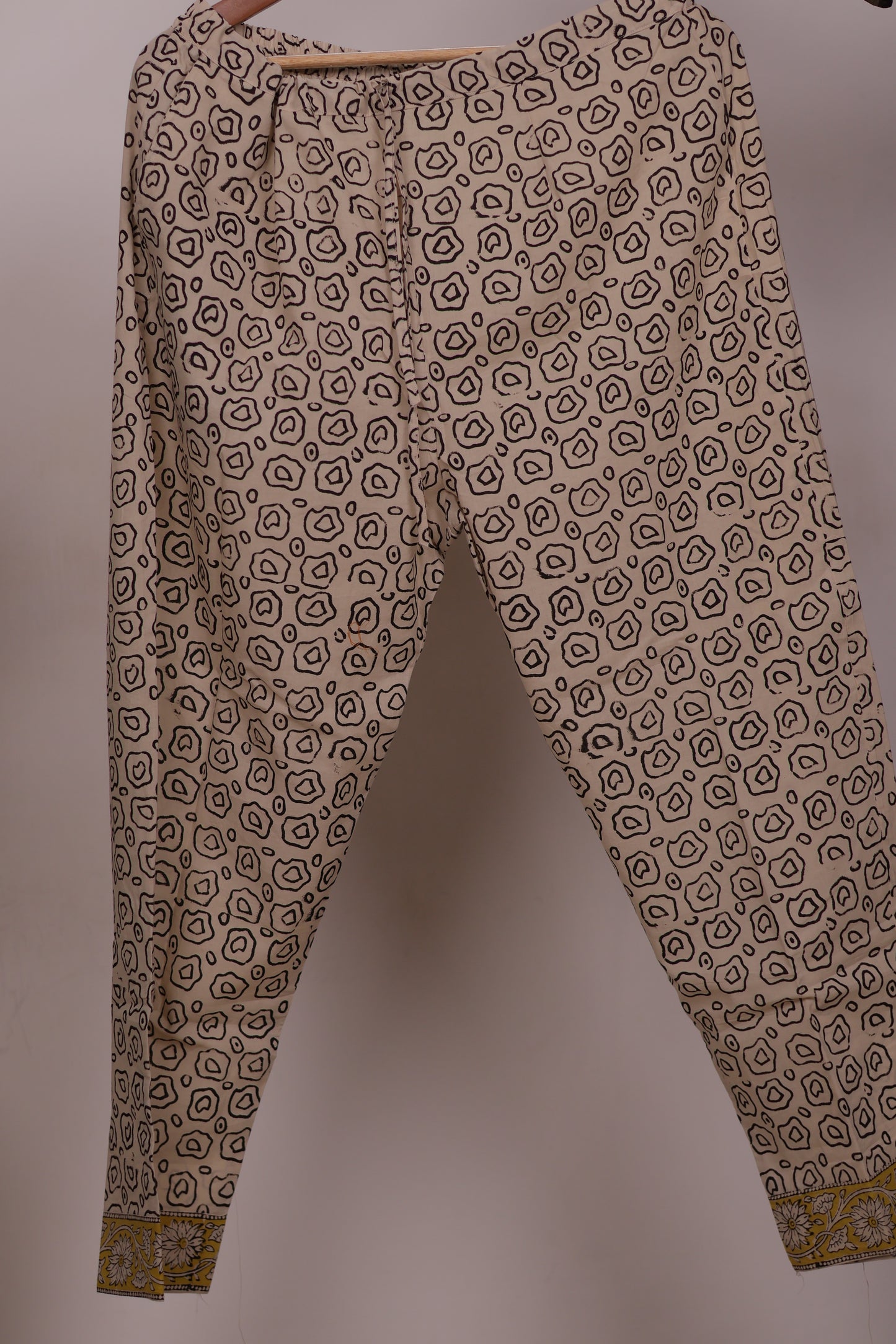 Handblock printed kota 3 piece suit (stitched)