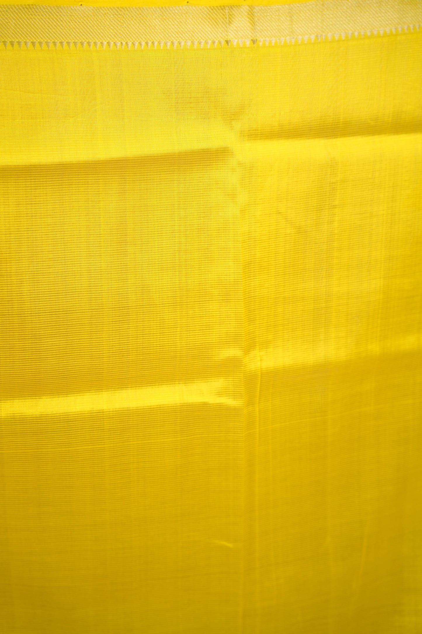 Wine & Yellow Handloom Mangalagiri Silk Saree| Looms & Tassels
