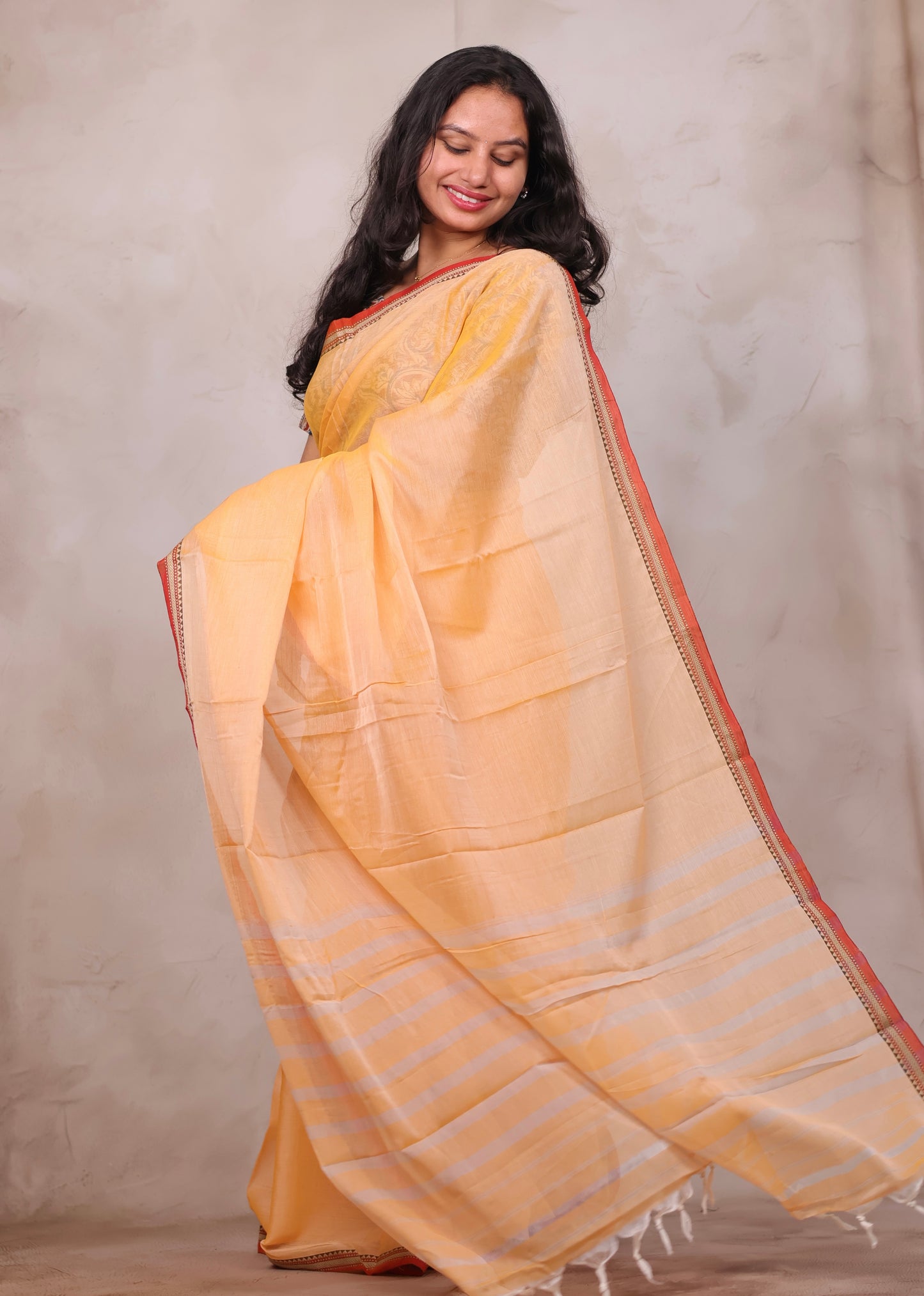 Narayanpet Cotton Saree | Looms & Tassels