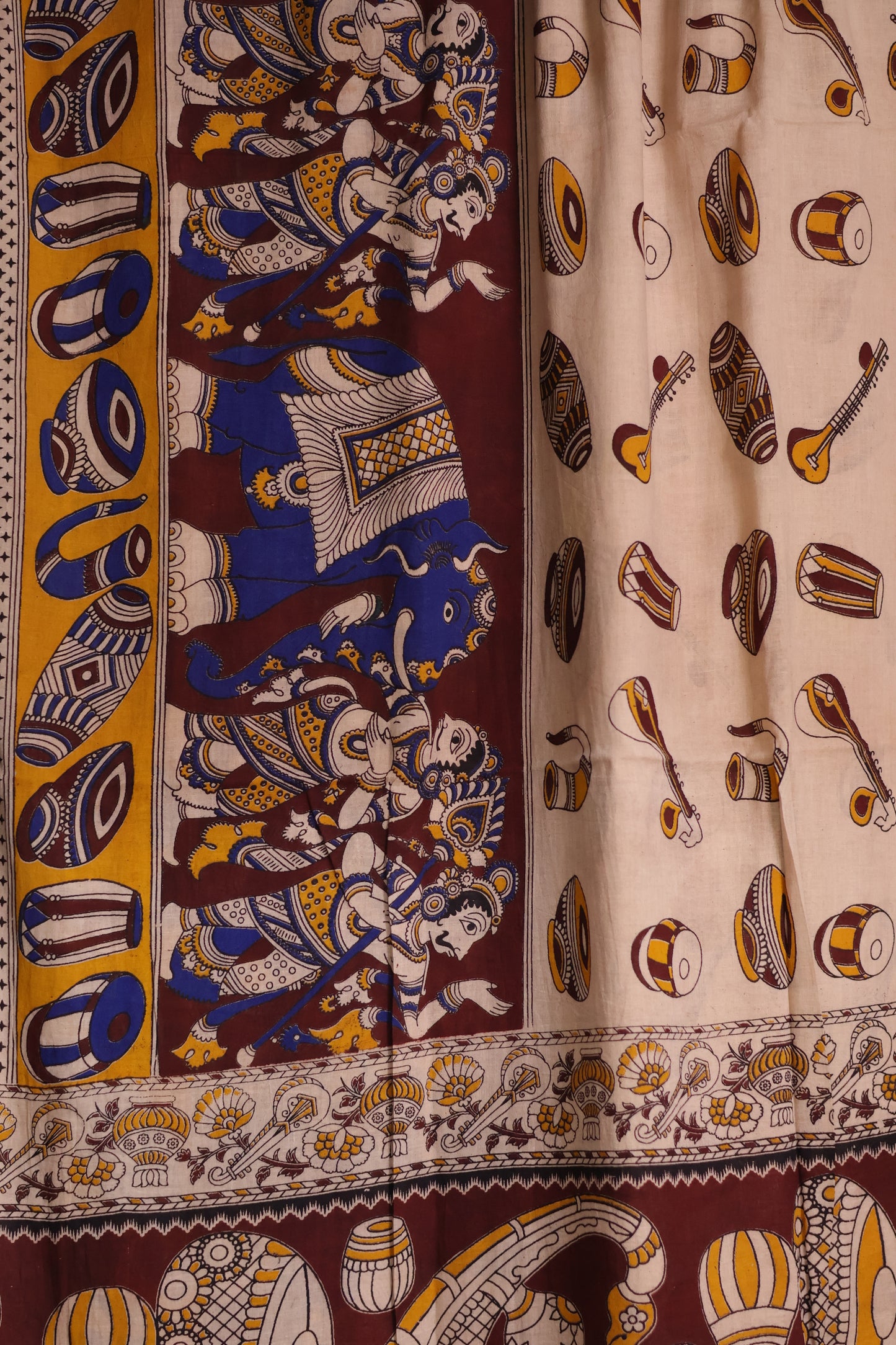 Kalamkari Cotton Saree