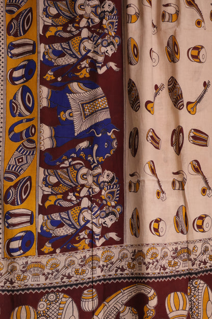 Kalamkari Cotton Saree